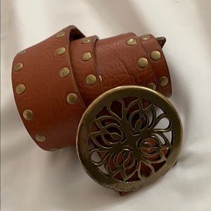 Calvin Klein Leather Belt - medium